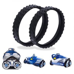 Ouylaf - 2 chenilles adaptables pour Zodiac MX6 MX8 MX9, pneus de Robot Nettoyeur Piscine Baracuda R0526100