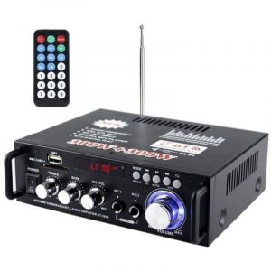 Mini de Puissance Audio de Voiture Bluetooth 600W 12V 220V R&eacute;cepteur Haut-parleur Ampli AMPLIFICATEUR HIFI