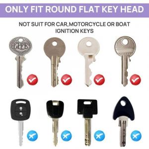 32 pcs Couvre-cl&eacute;s Capuchons de Cl&eacute;s &ndash; &Eacute;tiquettes de Cl&eacute;s Identificateurs de Cl&eacute;s Protecteur Organisateur &Eacute;tiquettes Maison Accessoires de Cl&eacute;s