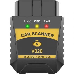 OBD2 Diagnostic Voiture, OBD2 Bluetooth Scanner Auto Diagnostic, Valise Diagnostic Auto Multimarque, Interroger 3000 Code Base de Donn&eacute;es,Lecteur de