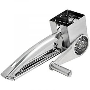 R&acirc;pe &agrave; Fromage Acier Inoxydable Rotatif Moulin &agrave; R&acirc;pe Fromage pour la D&eacute;coupe Le l'ail Les Noix Le Gingembre la Carotte