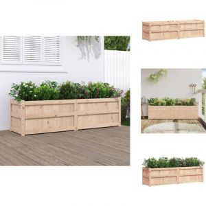 Vidaxl - Jardini&egrave;re 180x50x50 cm bois de pin massif - Jardiniered'ext&eacute;rieure - Jardini&egrave;re Bois - Pot De Fleurs Ext&eacute;rieur - D&eacute;co Jardin - Bac &agrave; Fleurs