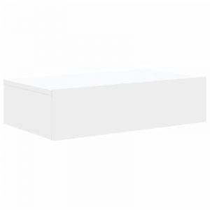 Helloshop26 - Meuble tv multim&eacute;dia &eacute;tag&egrave;re t&eacute;l&eacute;vision buffet t&eacute;l&eacute;viseur salle &agrave; manger salon chambre avec &eacute;clairage led 60 x 35 x 15,5 cm blanc