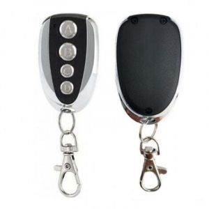 Lot de 2 433 Mhz t&eacute;l&eacute;commandes pour ouvre-portail coulissant automatique - 433 MHz avec &Eacute;metteur T&eacute;l&eacute;commande R&eacute;cepteur Radio Auto-apprentissage