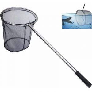 Epuisette Peche, 180cm Long Manche T&eacute;l&eacute;scopique Filet P&ecirc;che, Epuisette Carpe, Epuisette Truite