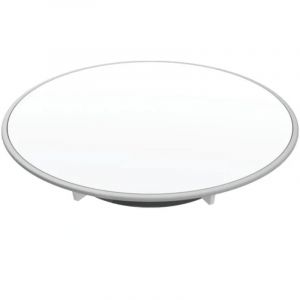 Geberit - Accessoires - Cache-bonde pour kit d'évacuation de la douche, blanc mat 150.266.KJ.1