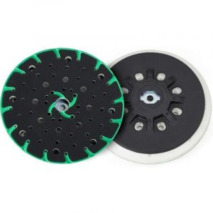 Plateau ponceuse 150 mm avec aspiration de poussière - Filetage de raccordement M8 - remplacement du festool plateau ponceuse, compatible avec le