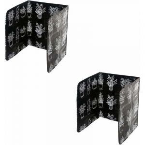 Cuisine Plaque Protection Pliable Aluminium Protection anti-éclaboussures pliable Plaque Anti-projections Cuisson Pliable pour Cuisine Plaque Cuisson