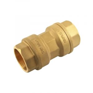 Jonction laiton égal à serrage extérieur 100- Diamètre : 25 mm Isiflo