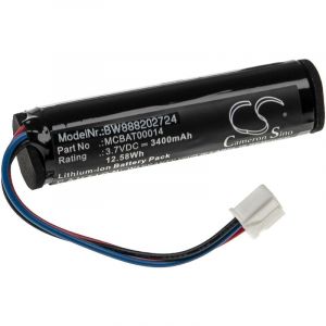 Vhbw - Batterie remplacement pour Parrot MCBAT00014 pour télécommande manette de drone (3400mAh, 3,7V, Li-ion)