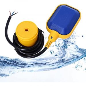 Interrupteur &agrave; Flotteur Contr&ocirc;le Automatique de Niveau d'eau, Interrupteur Flotteur Commutateur Interrupteur De Niveau avec C&acirc;ble de 3 M pour Pompe