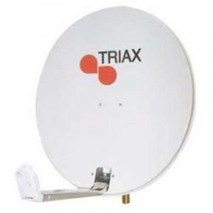 Parabole Acier 78Cm - LE SITE DE LA PIECE - Vert - Cr&egrave;me - Sans LNB - Triax