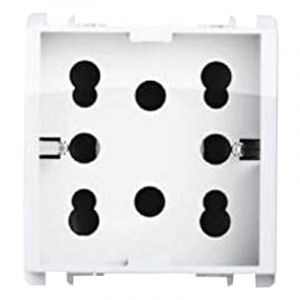 Simon Urmet - Prise multistandard Nea 2 double face et 1 schuko glace 10311/2BG