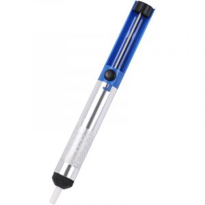 Pompe &agrave; souder, kit de pompe &agrave; dessouder, pompe &agrave; dessouder, pompe &agrave; dessouder en alliage d'aluminium, buse en silicone r&eacute;sistante aux hautes