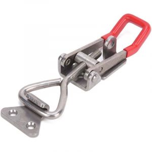 UlisemLoqueteau pour meuble R&eacute;glables, Loquet de Bo&icirc;te, Sauterelle de Serrage R&eacute;glables Fermoir &agrave; Levier, Fermetures de Serrage, Capacit&eacute; de Charge