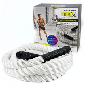 Corde ondulatoire battle rope d'entrainement musculation 6 m