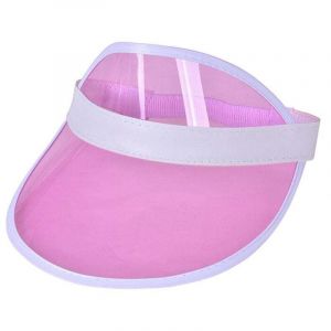 Visi&egrave;re unisexe, visi&egrave;re transparente, casquette &agrave; visi&egrave;re, adapt&eacute;e au golf, au tennis et plus encore