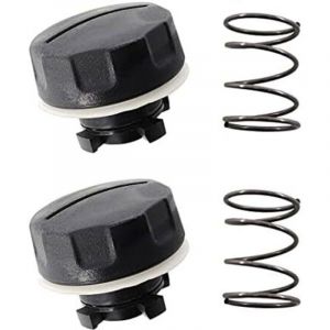 Lot de 2 capuchons &agrave; t&ecirc;te de fil pour Stihl FS38 FS40 FS45 FS46 FS50 FSE60 FSE71 FSE81 FSA65 FAS85 T&ecirc;te de coupe AutoCut C4-2 C5-2 Remplace 4006 710