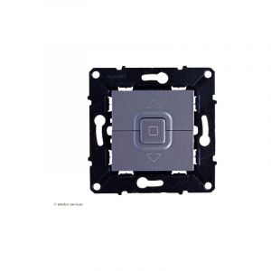 Interrupteur pour volets roulants Evolution Arnould Finition: Magnesium