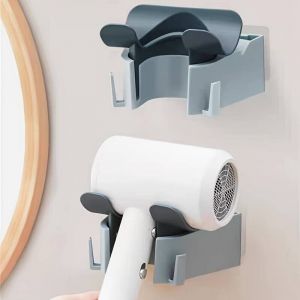 &Eacute;tag&egrave;re de rangement pivotante pour s&egrave;che-cheveux, &eacute;tag&egrave;re d'angle murale pour salle de bain, support pour s&egrave;che-cheveux