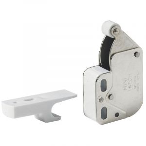 Hettich - Loqueteau à pression acier L.27 x l.36 mm