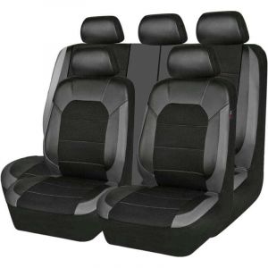 Housses de si&egrave;ge auto universelles pour Renault Scenic 3 Megane Sport Megane 2 Megane 3 Megane II Megane Scenic Accessoires de voiture Gris