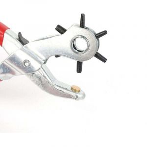 Pince Perforatrice Appareil Trous Ceintures Cuir Bracelets Carton Fabriqu&eacute;e en Allemagne Emporte Piece &agrave; 6 Poin&ccedil;ons : 2/2.5/3 / 3.5/4 / 4.5 mm.