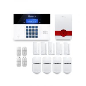 Tike Sécurité - Alarme maison sans fil DNBi34 Compatible Box internet et gsm