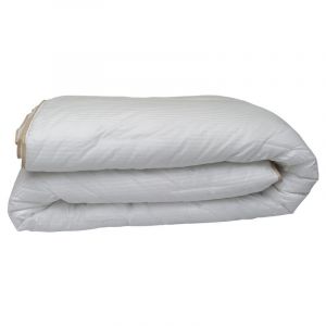Lestra - Couette 'Fjord Grand Hotel' Tempéré Jumelable Satin de coton rayé Taille de couette: 140 x 200 cm pour lit 1 place