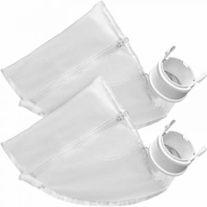 Jusch - Sacs de nettoyeur de piscine,Sac Pour Robot robot piscine, remplacement de la poche en nylon pour de Polaris 280&480 Sac de Filtration