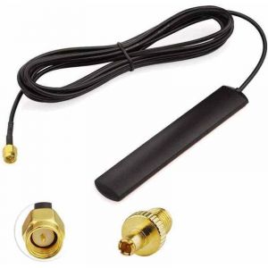 Antenne omnidirectionnelle GSM 4G LTE avec connecteur m&acirc;le SMA pour point d'acc&egrave;s de voiture, routeur, passerelle, modem