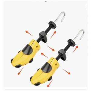 1 Paire Embauchoirs Plastique avec M&eacute;tal Arbre de Chaussure avec Chausse-Pied Embauchoir Homme Femme