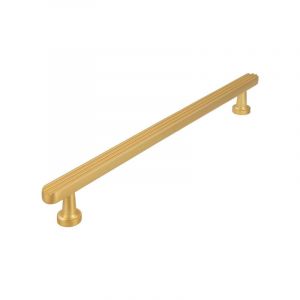 Poignée de meuble tolede - Entraxe : 192 mm - Longueur : 230 mm - Décor : Doré Siro