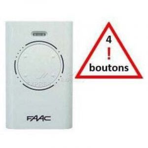 T&eacute;l&eacute;commande FAAC XT4 868 SLH - 787010