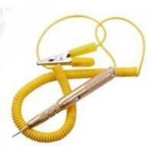 Stylo testeur de circuit de Automobile DC 6V 12V 24V avec Ampoule LED rouge vert lampe temoin Convient pour les voitures, les camions, les motos, les