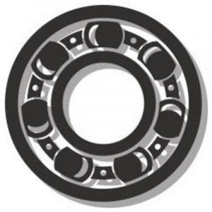 SKF - Joint de bo&icirc;tier Z005 f B.5mm Ext 47mm Joint lamelle avec insert en feutre Int 25mm sk