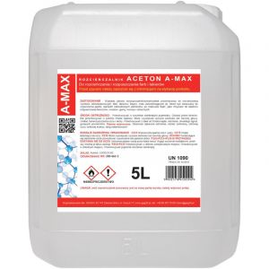 Dissolvant &agrave; l'ac&eacute;tone A-MAX 5L