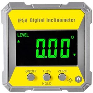 IP54 4X90 DegréS InclinomèTre NuméRique Rapporteur D'Angle -éClairage Rapporteur Pente MèTre MagnéTique éLectronique GoniomèTre