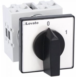 Interrupteur Tripolaire Lovato gx 2 Positions GX1610U