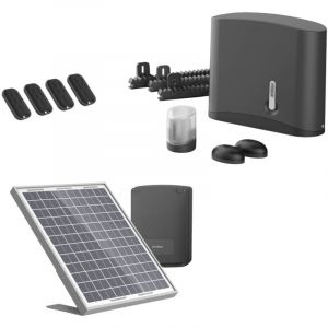Avidsen - Motorisation solaire Zenia 250 pour portail coulissant 4 m et 250 kg