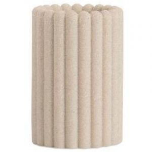 ANDREA HOUSE BA24513 Portacepillos Poliresina Stripes - ref: BA24513