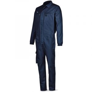 S.of coverall coton 1st navy blue 66 488-batop66 marque the safety company