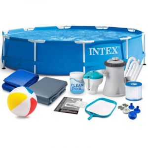 Piscine de jardin tubulaire 305 x 76 cm 15 en 1 INTEX 28202