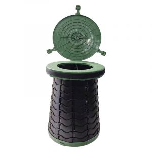 Toilettes portables de camping toilettes mobiles pliables en plein air, toilettes de camping compactes applicables pour le camping