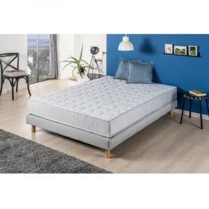 Les Tendances - deko dream Ensemble springmax Matelas + sommier 160x200 cm - Accueil dynamique - Soutien ferme