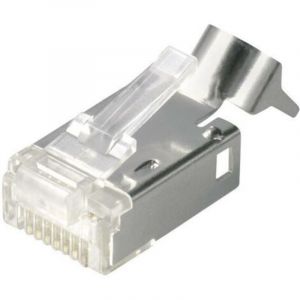 Connectique RJ45 cat 6a Metz Connect 1401505010-E RJ45 m&acirc;le, droit P&ocirc;le: 8P8C 1 pc(s) D22424