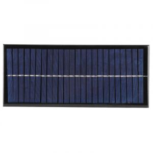 Tonchean - 2.5W 12V polycristallin silicium panneau solaire colle cellule solaire chargeur de batterie Mini petit module de panneau solaire 213x92mm