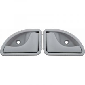 Poignée de porte intérieure avant gauche droite compatible avec Renault 1997 1998 1999 2000 2001 2002 2003-2007 Kangoo 1997-2003 Twingo,