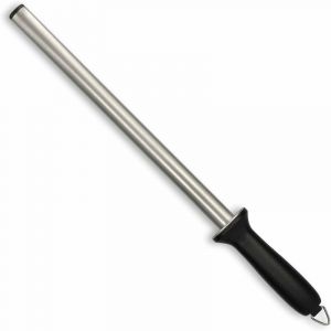 Ymyny - Aiguiseur à Couteaux Diamant - Bâton à aiguiser affiloir - Fusil en Acier diamanté - Affûtage Cuisine Camping Outil coutellerie(44cm)