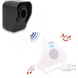 Syst&egrave;me nomade autonome sans-fil camion vol carburant gasoil d&eacute;tecteur mouvement sur piles / Carillon usb (Gamme DA600+)